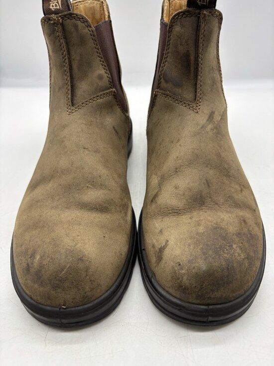 Blundstone Classic Chelsea Boots Rustic Brown Leather Sz 8 Mens / 10 Womens main image 12